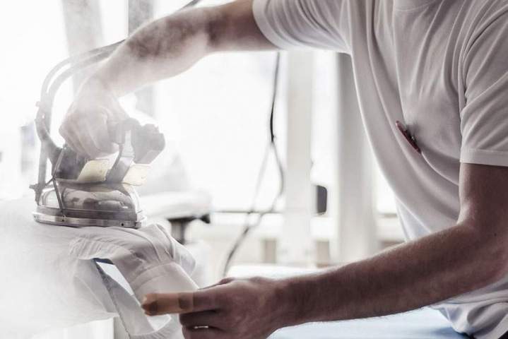 Un traitement professionnel de linge délicat.